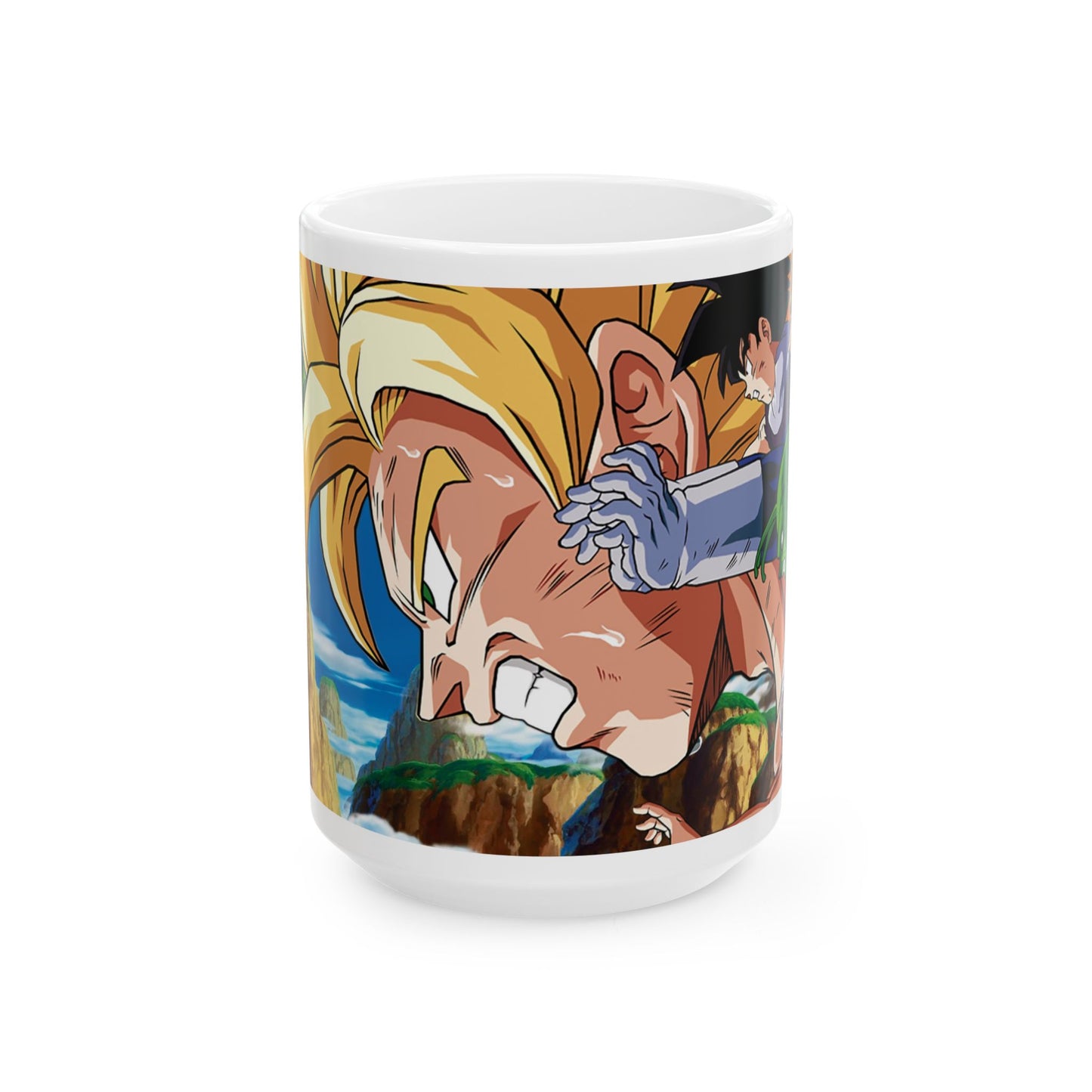Dragon Ball Z Heroes Ceramic Mug - Coffee Cup for Anime Fans - CreativeRino