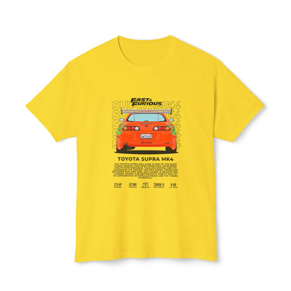 Fast & Furious Toyota Supra MK4 Unisex HD Cotton T-Shirt - CreativeRino