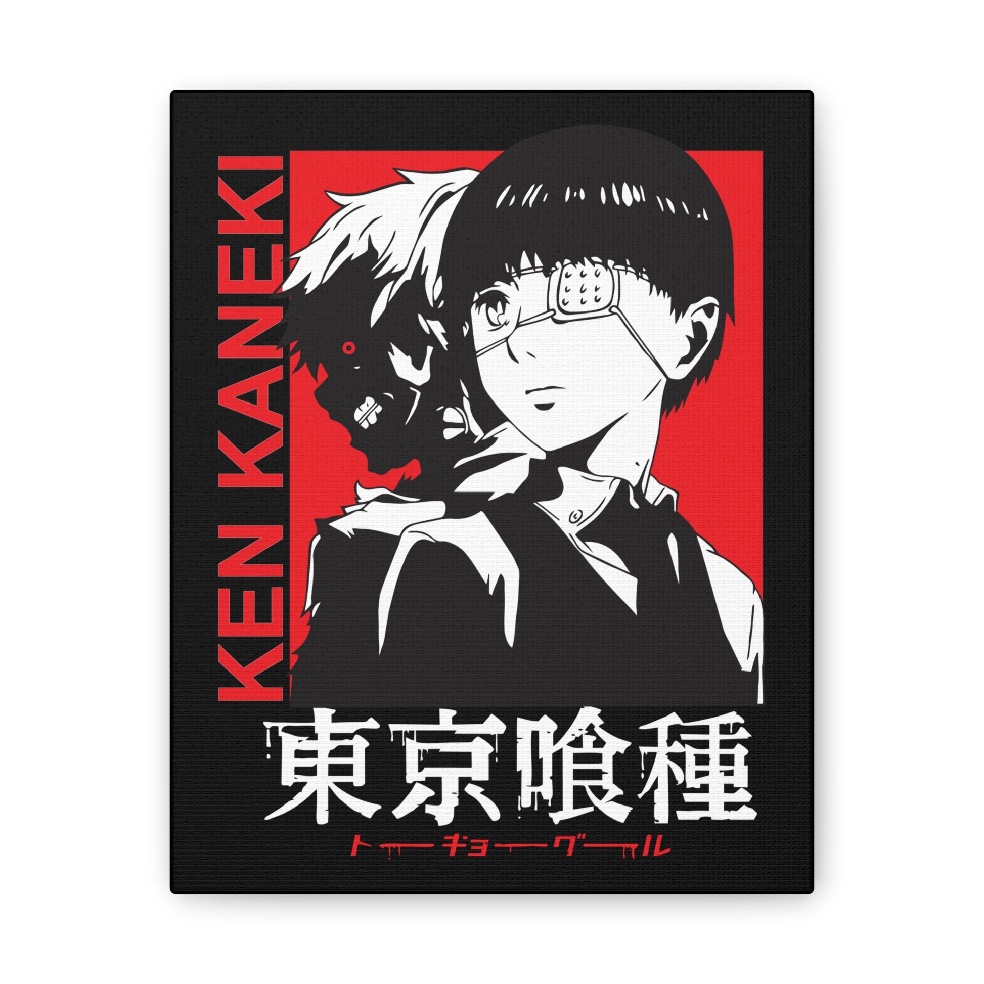 Anime Canvas Wall Art - Ken Kaneki from Tokyo Ghoul - CreativeRino