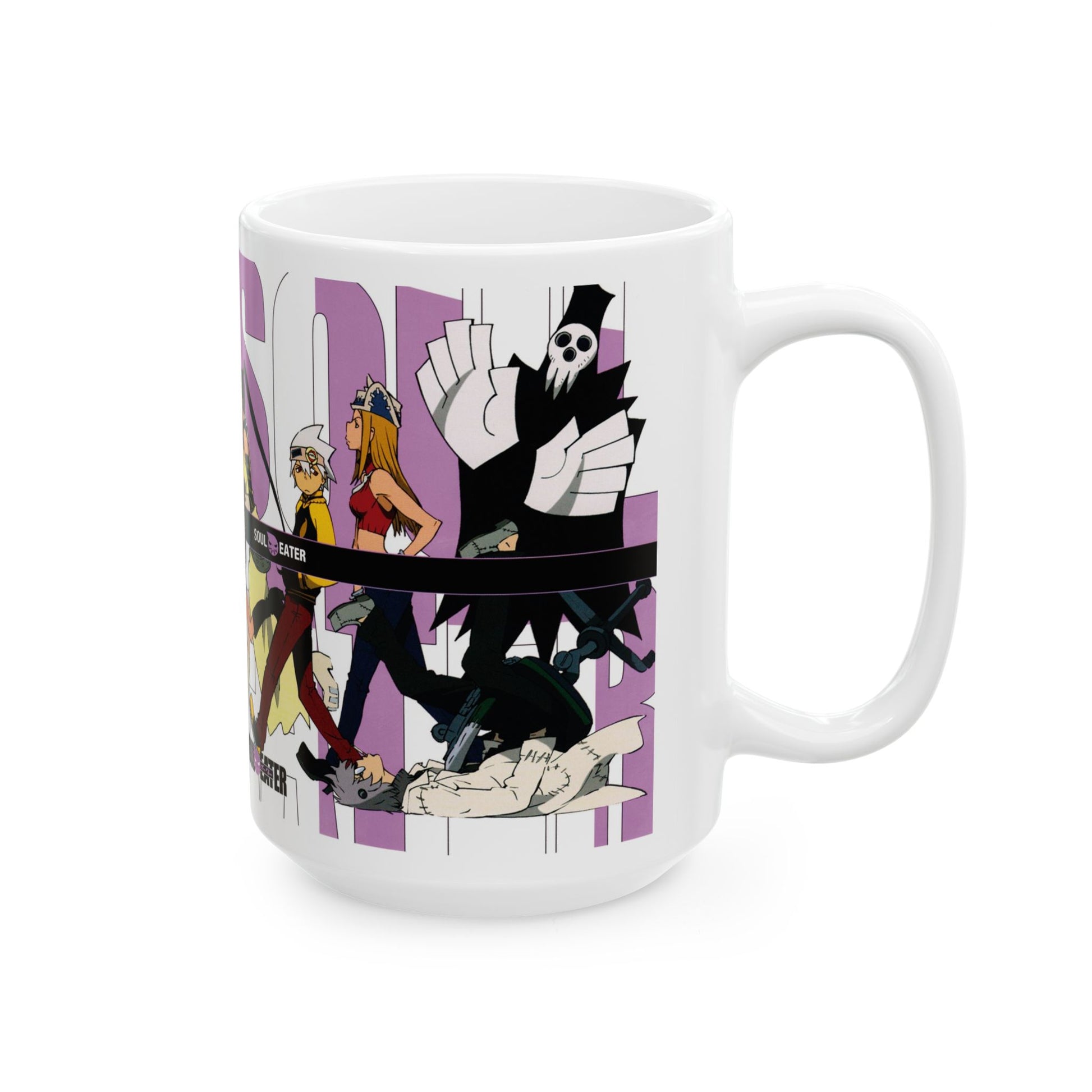 Soul Eater Ceramic Mug - Anime-Inspired Coffee Cup for Fans - CreativeRino