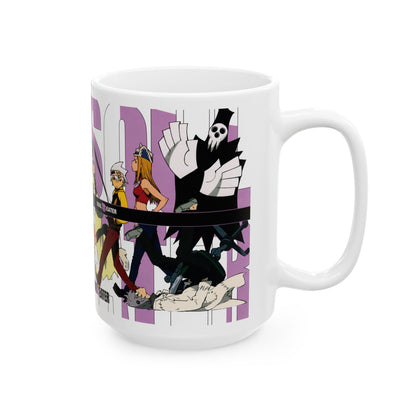 Soul Eater Ceramic Mug - Anime-Inspired Coffee Cup for Fans - CreativeRino