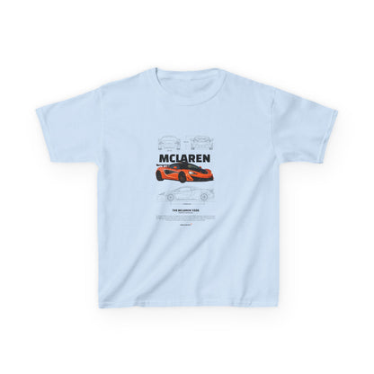 McLaren 720S Kids Race Car Tee - Perfect T-shirt for Young Car Enthusiasts - CreativeRino