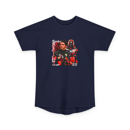 Carlos Sainz Jr. Graphic Tee - Bold Streetwear Car T-shirt - CreativeRino