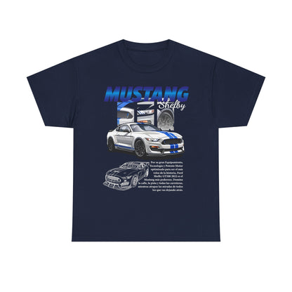Mustang Shelby Graphic Tee – Perfect T-shirt for Car Enthusiasts - CreativeRino