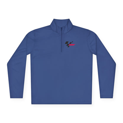 MotoGp Unisex Quarter-Zip Pullover - Stylish Sportswear for Active Lifestyles - CreativeRino