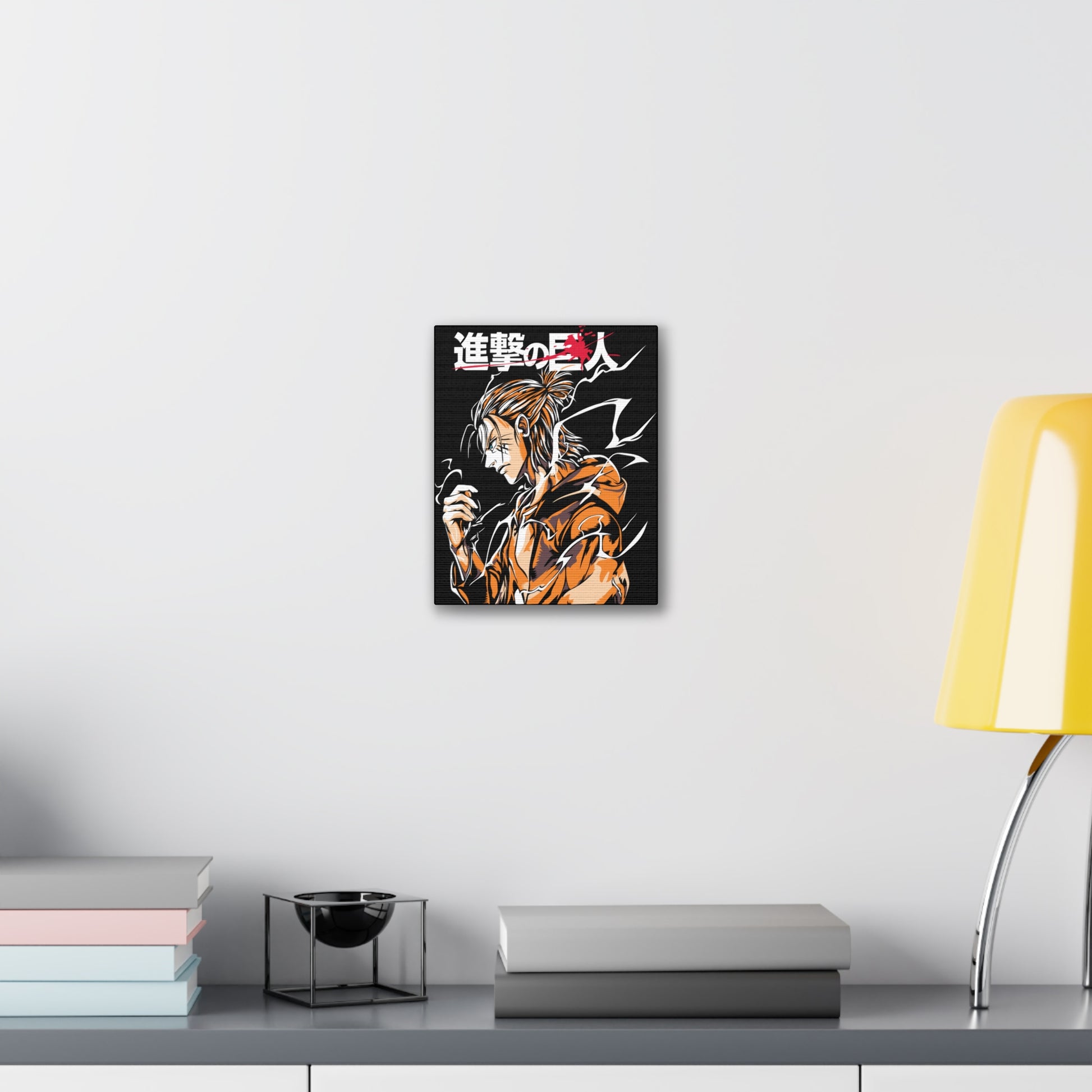 Anime Art Canvas Print - Attack on Titan Inspired - CreativeRino