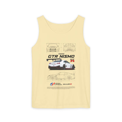 Nissan GTR Nismo Graphic Unisex Tank Top - Perfect T-shirt for Car Enthusiasts - CreativeRino