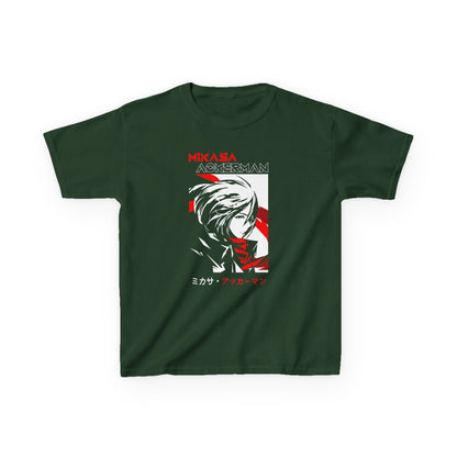 Attack on Titan Kids Tee - Heavy Cotton Anime T-shirt - CreativeRino