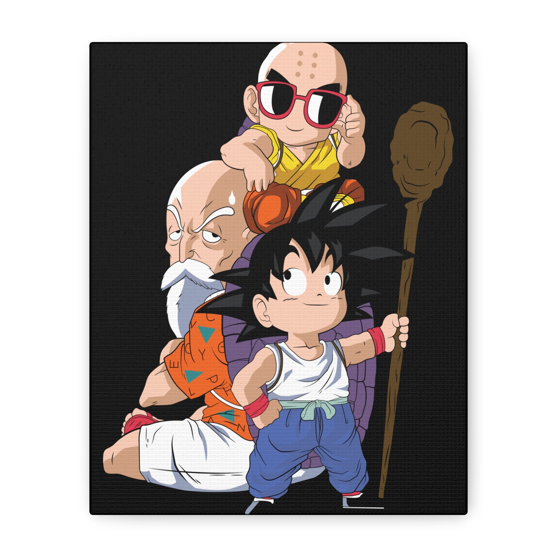 Dragon Ball Z Matte Canvas Art - Stretched Wall Decor - CreativeRino