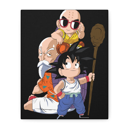 Dragon Ball Z Matte Canvas Art - Stretched Wall Decor - CreativeRino