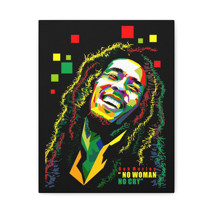 Bob M Matte Canvas, Stretched, 1.25" Canvas Wall Decor - CreativeRino