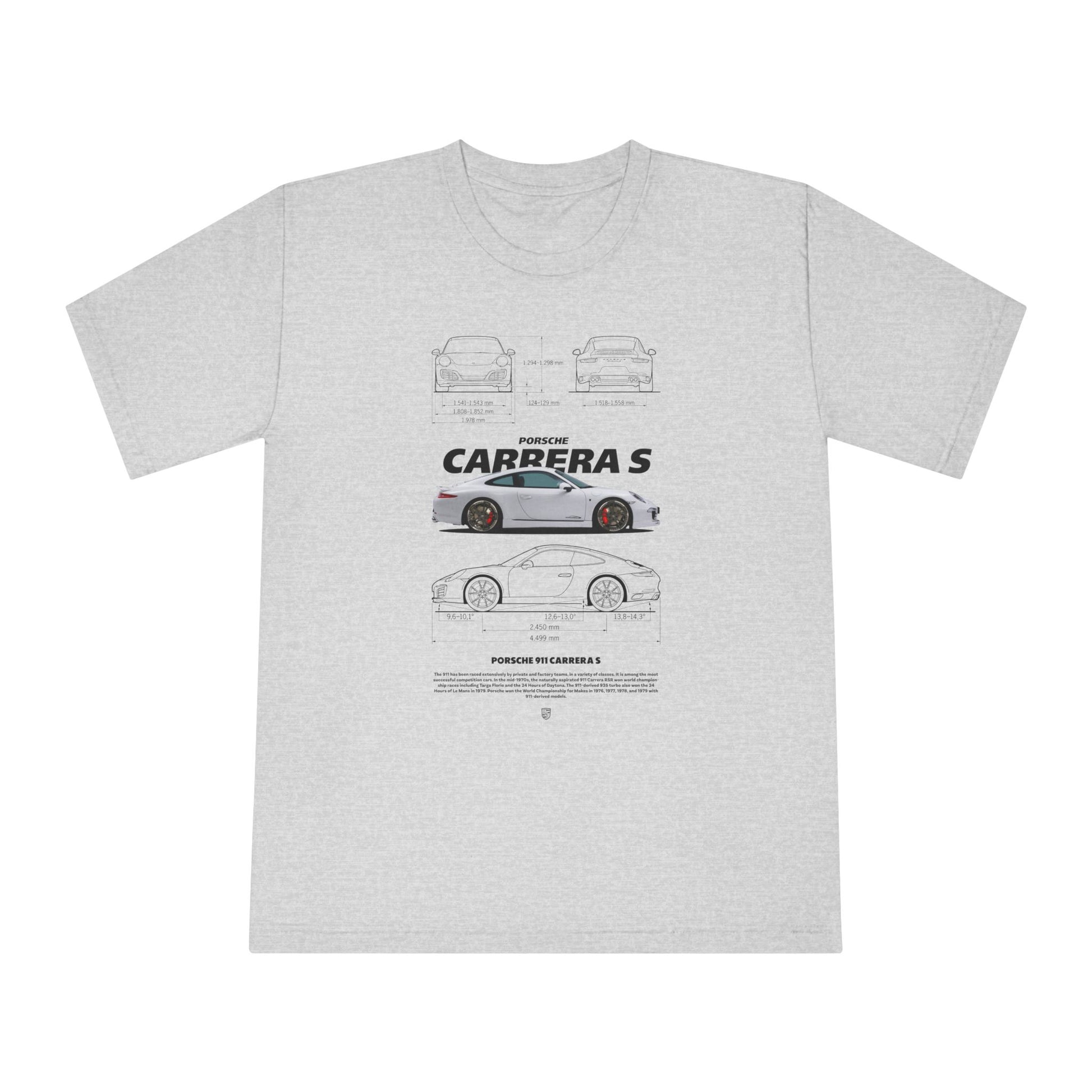 Porsche 911 Carrera S Graphic T-Shirt - Perfect for Car Enthusiasts - CreativeRino