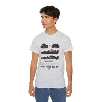 RB20 Racing Unisex Ultra Cotton Tee - Perfect T-shirt for Motorsport Fans - CreativeRino
