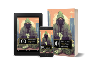 100 Ways To Make Money With MidJourney E-Book | 1500+ Midjourney Prompts CreativeRino