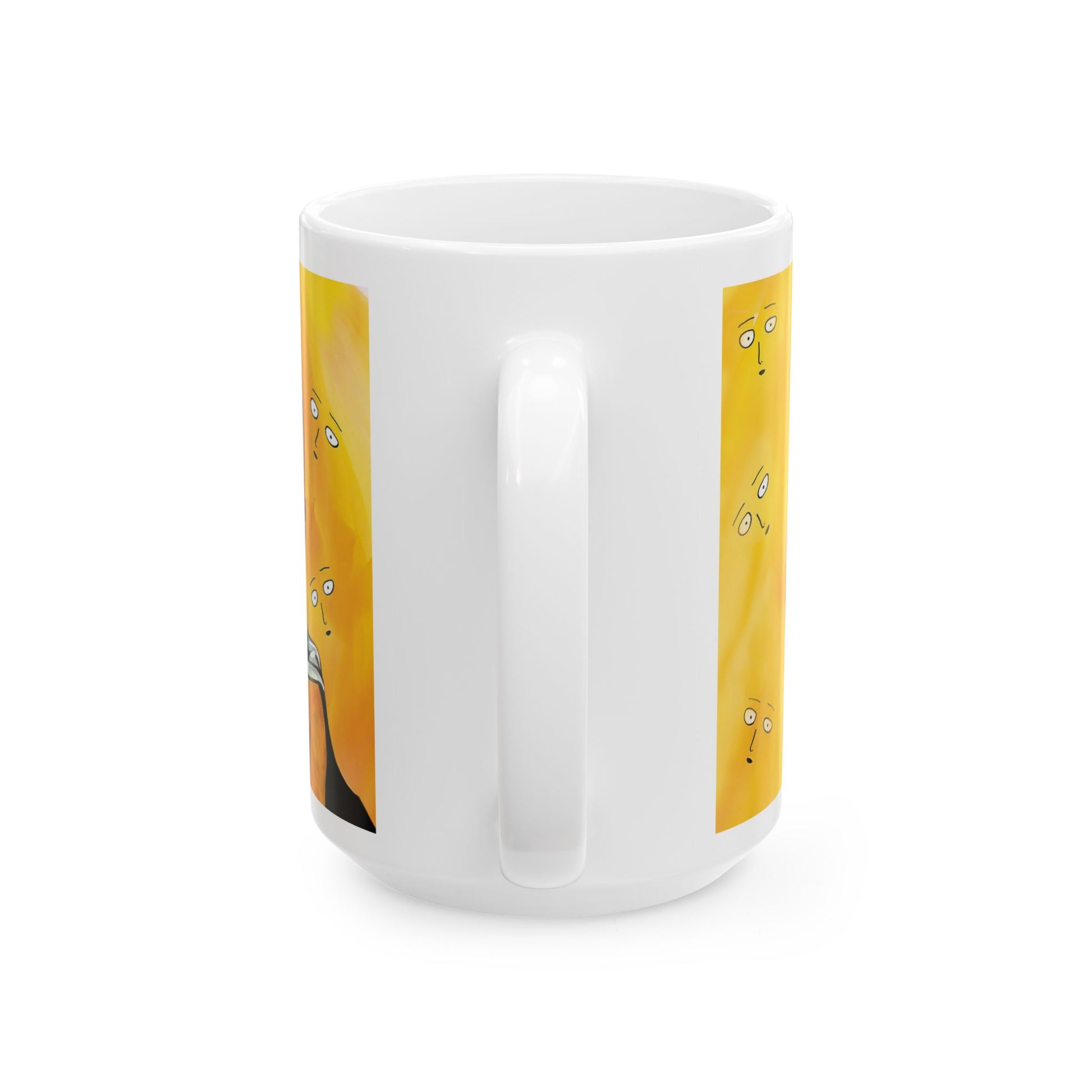 One Punch Man Ceramic Mug - Fun Anime Coffee Cup for Fans - CreativeRino