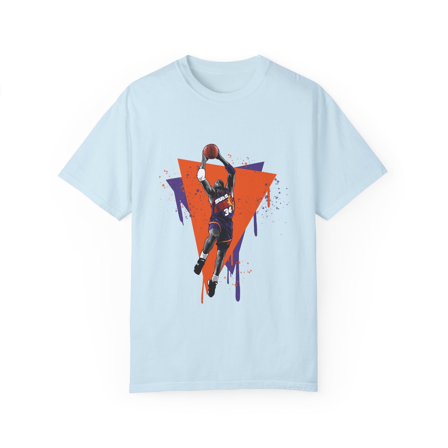 Charles Barkley Basketball T-shirt - Unisex Garment-Dyed Tee - CreativeRino