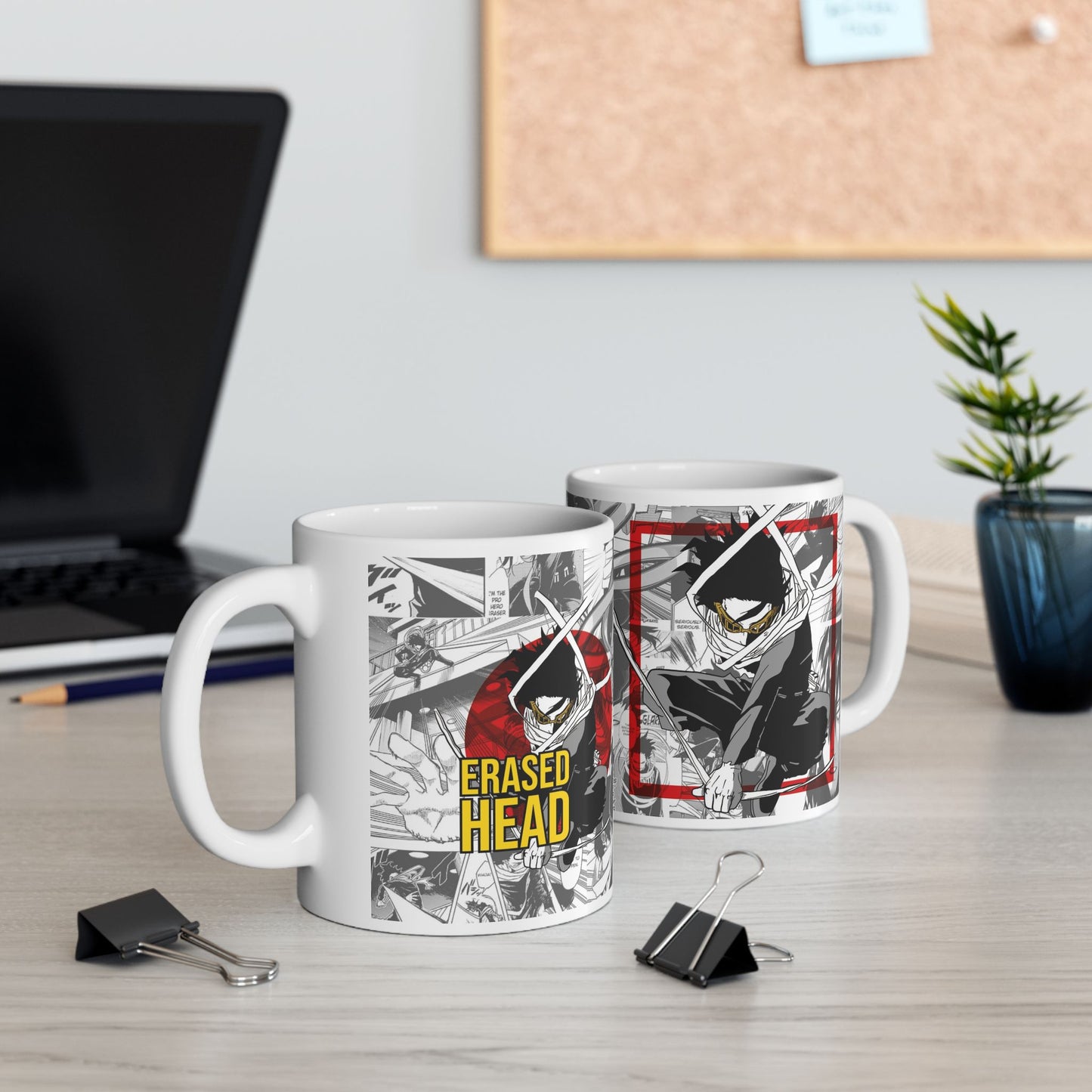 Anime-Inspired Ceramic Mug - Unique Design for Fans - CreativeRino
