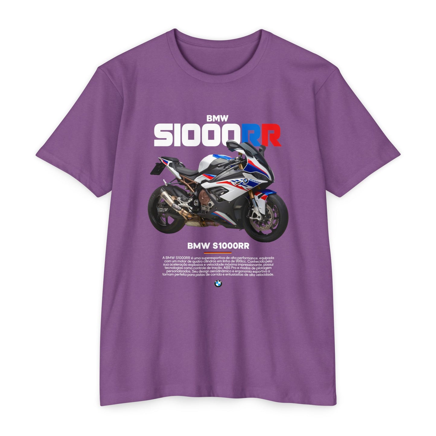 BMW S1000RR Unisex Motorcycle T-Shirt - Perfect Tshirt Gift for Riders - CreativeRino