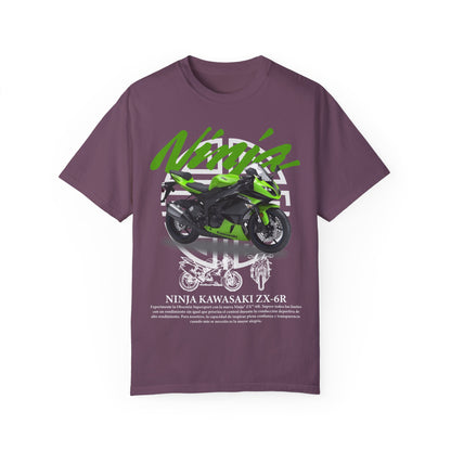 Ninja Kawasaki Z X-6R Unisex T-Shirt - Perfect for Motorcycle Enthusiasts - CreativeRino