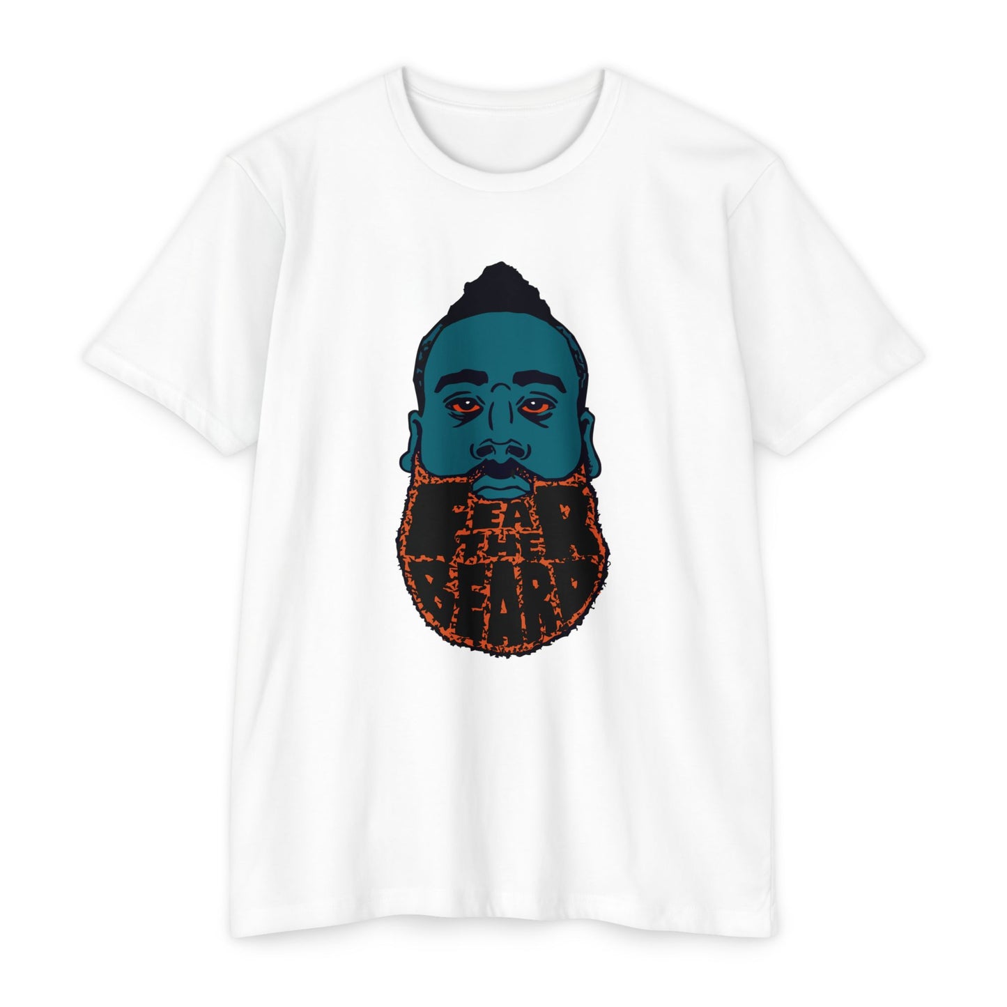 James Harden Cool Beard Graphic Unisex CVC Jersey T-shirt - CreativeRino