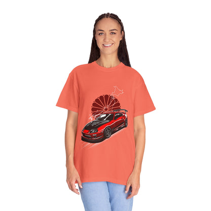 Cool Racing Car Graphic T-Shirt for Automotive Enthusiasts - CreativeRino