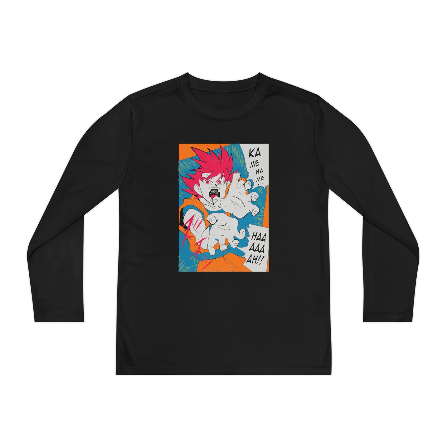 Dragon Ball Youth Long Sleeve Tee - Anime Graphic Design T-shirt - CreativeRino