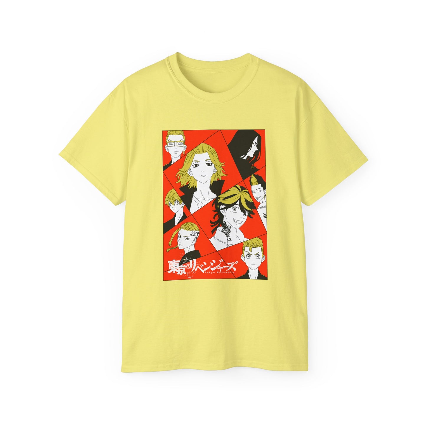 Anime Character Unisex Ultra Cotton Tee - Tokyo Revengers Perfect T-shirt for Fans! - CreativeRino