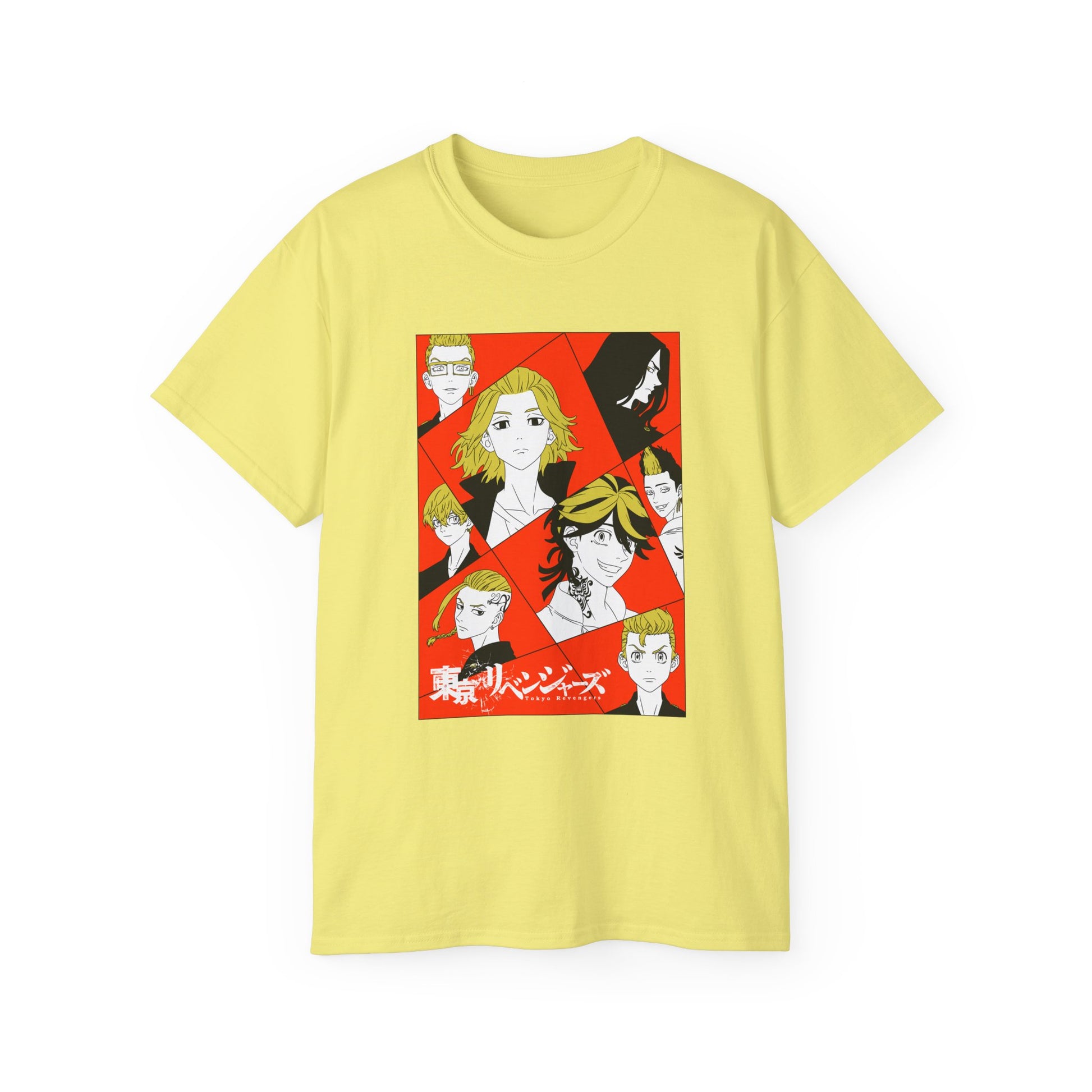 Anime Character Unisex Ultra Cotton Tee - Tokyo Revengers Perfect T-shirt for Fans! - CreativeRino