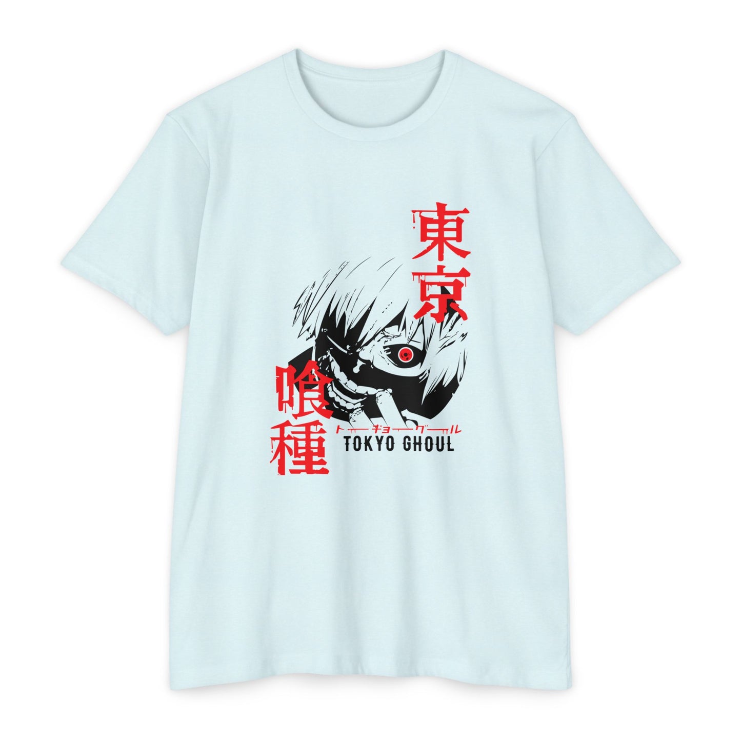 Tokyo Ghoul Unisex CVC Jersey T-shirt - Anime Graphic Tee - CreativeRino