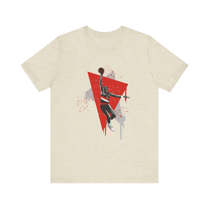 Unisex Clyde Drexler Jersey Short Sleeve Tee Basketball T-shirt - CreativeRino