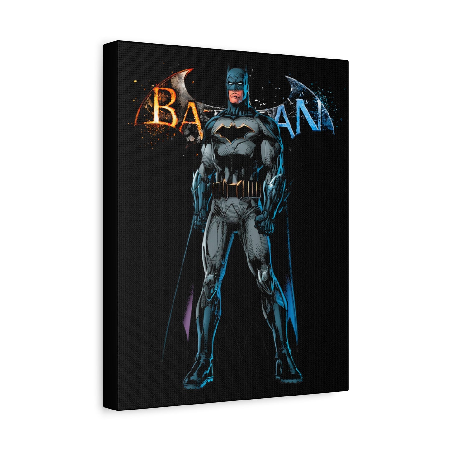 Batman Matte Canvas Wall Art - Stretched 1.25" - CreativeRino
