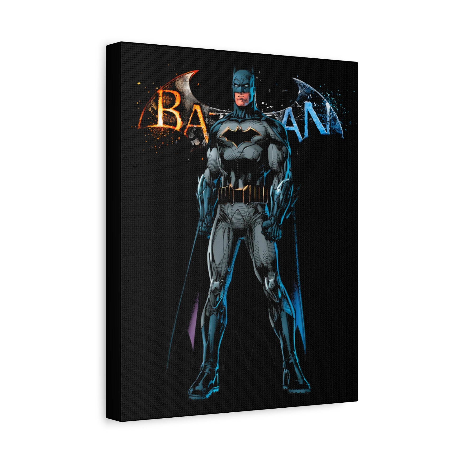 Batman Matte Canvas Wall Art - Stretched 1.25" - CreativeRino