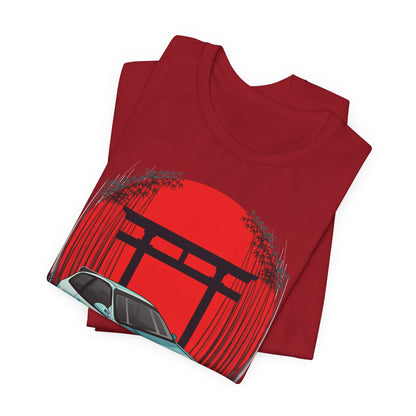 Hinda Civic Estilo Car Art Tee - Retro Aesthetic Automotive T-Shirt - CreativeRino