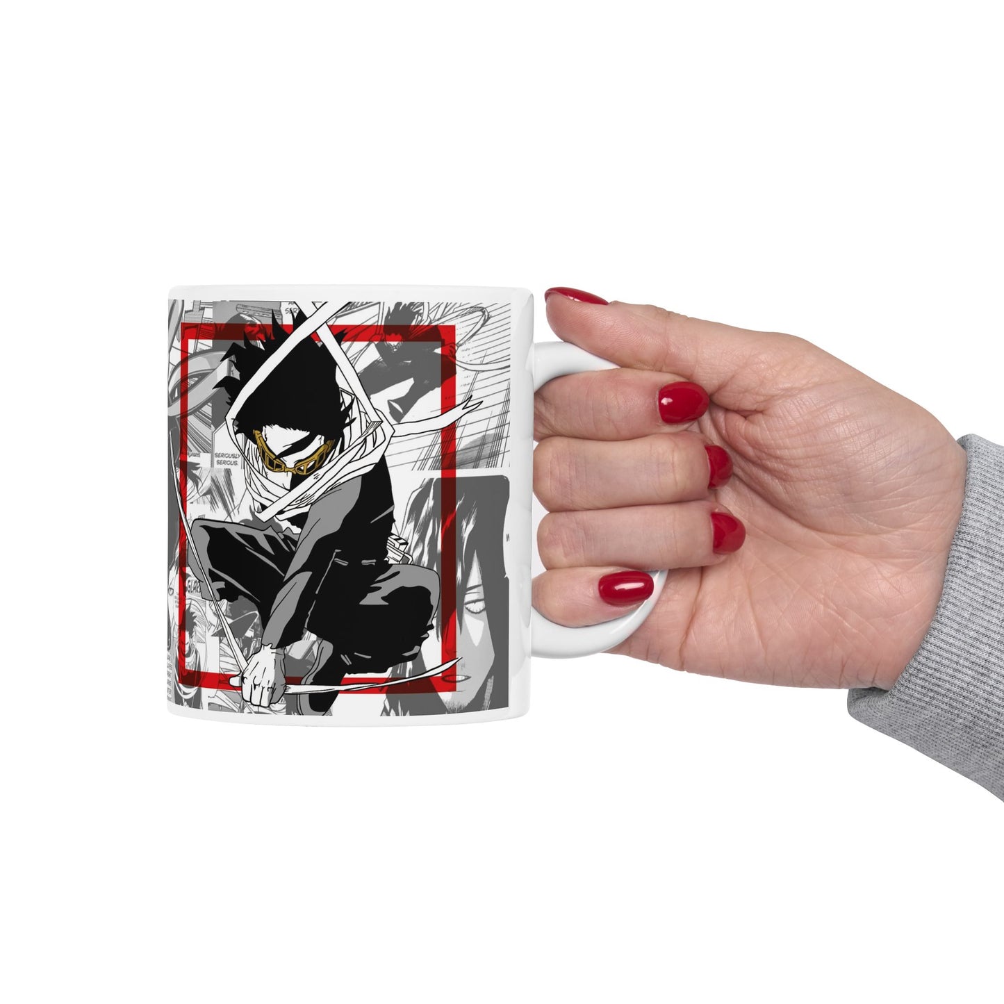 Anime-Inspired Ceramic Mug - Unique Design for Fans - CreativeRino