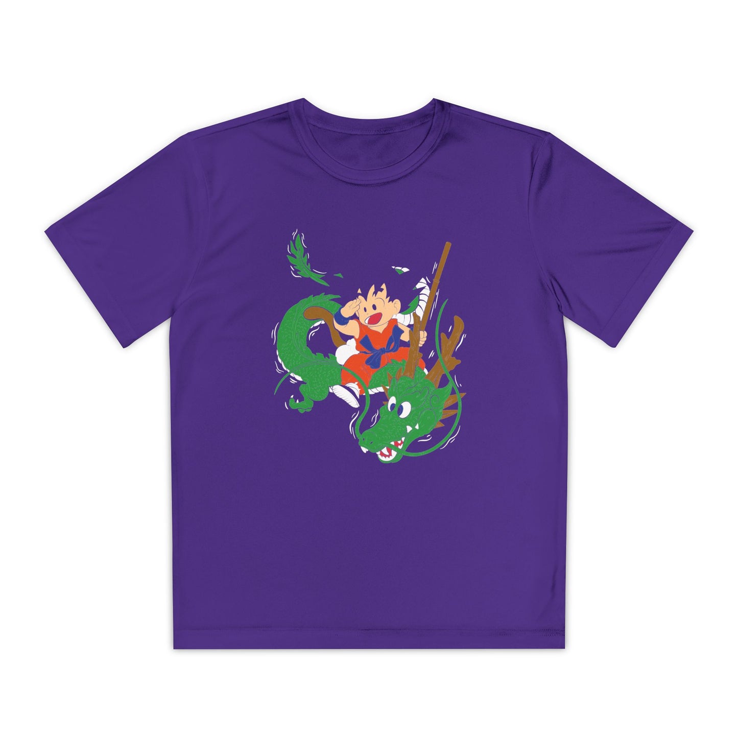 Dragon Ball Youth Tee - Fun and Adventurous Graphic Anime T-shirt for Kids - CreativeRino