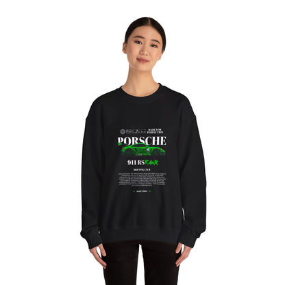 Porsche 911 RS Rawr Crewneck Sweatshirt - Perfect T-shirt for Car Enthusiasts - CreativeRino
