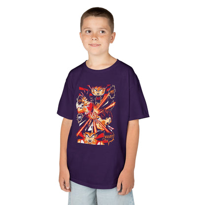Kids Anime Graphic Tee - Dragon Ball T-shirt Design for Young Fans - CreativeRino