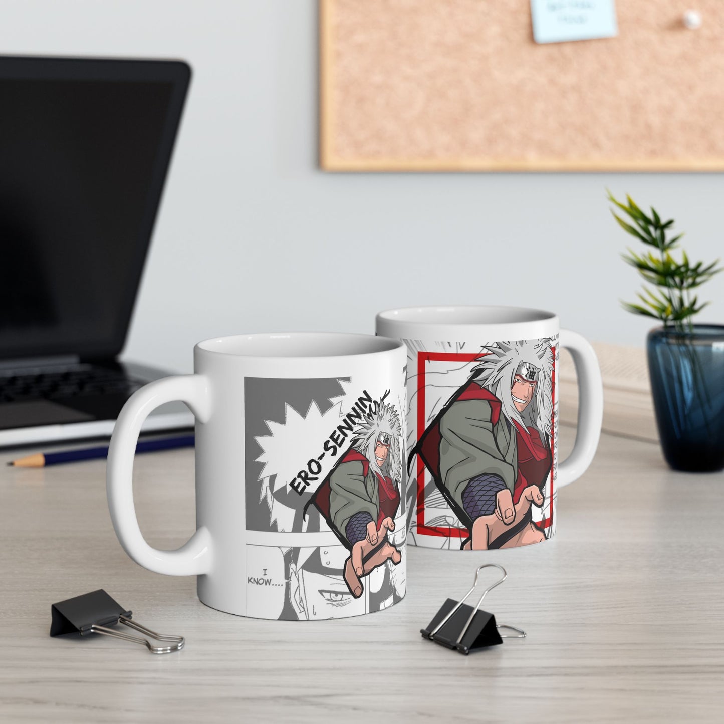 Anime-Inspired Ceramic Mug with Sage Quotes - Perfect Gift for Fans - CreativeRino