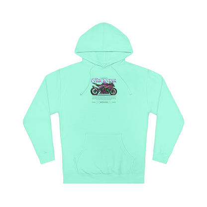 Kawasaki ZX10R Trickstar Motorcycle Graphic Unisex Hooded Sweatshirt - CreativeRino