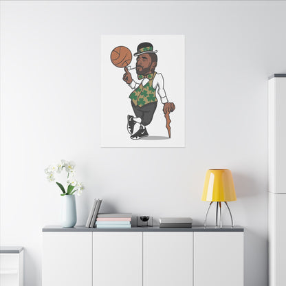 Khris Middleton Art Canvas - Basketball Player Print - CreativeRino