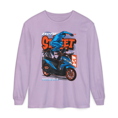 Honda Street Style Long Sleeve T-Shirt - Unisex Graphic Tee with Honda Design - CreativeRino