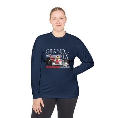Grand Prix Japan Racing Unisex Lightweight Long Sleeve Tee - Perfect Gift for Motorsports Fans - CreativeRino