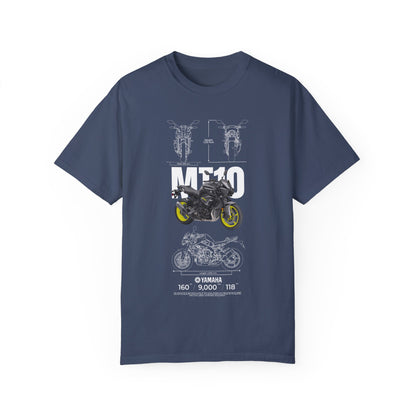 Yamaha MT-10 Unisex Motorcycle Graphic T-Shirt - Perfect for Bike Enthusiasts - CreativeRino