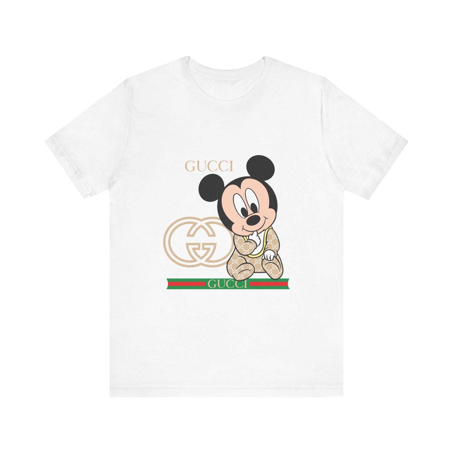 Mickey Mouse Gucci Tee - Unisex Short Sleeve T-shirt - CreativeRino