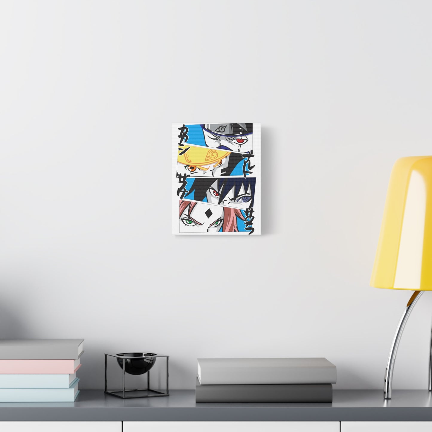 Anime Character Canvas Wall Art - Naruto Squad Design - CreativeRino