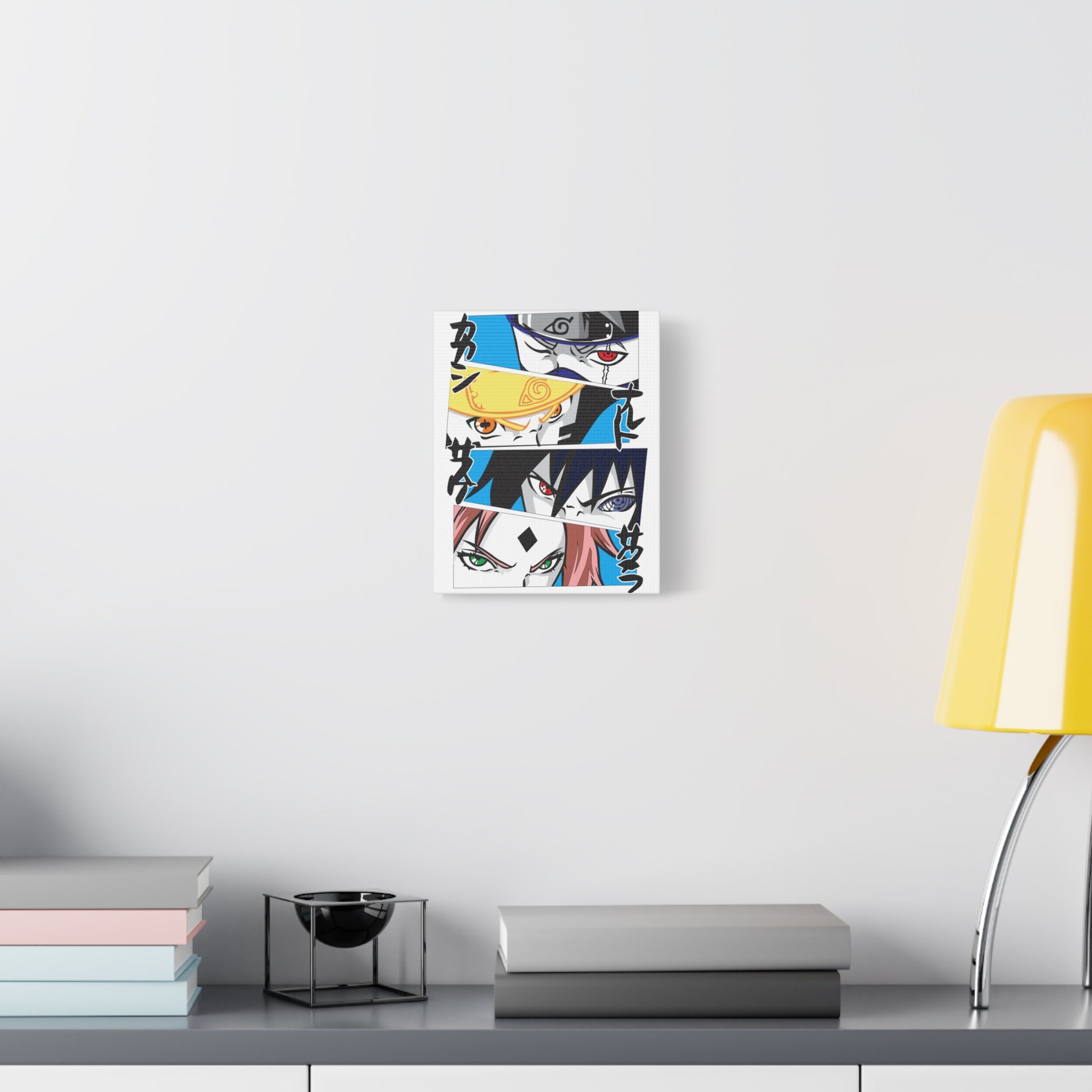 Anime Character Canvas Wall Art - Naruto Squad Design - CreativeRino
