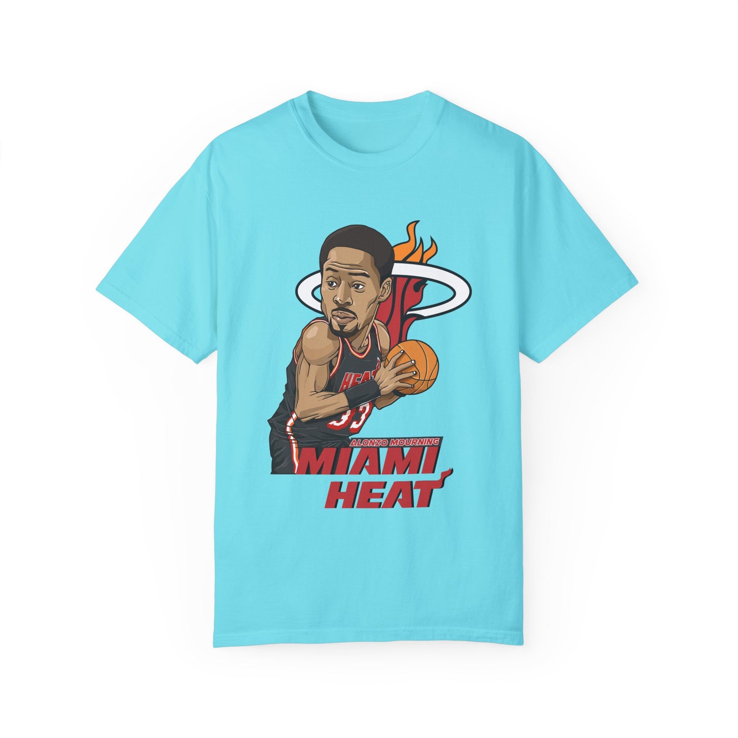 Miami Heat Cartoon Style Unisex T-shirt - Perfect Tee for Basketball Fans - CreativeRino