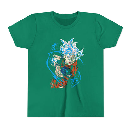 Youth Anime Graphic Tee - Super Saiyan T-shirt - CreativeRino