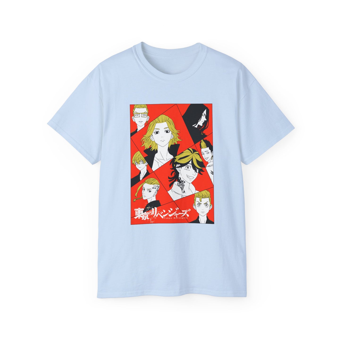 Anime Character Unisex Ultra Cotton Tee - Tokyo Revengers Perfect T-shirt for Fans! - CreativeRino