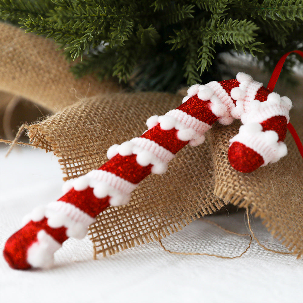 Red & White Foam Candy Stick Decorations | Christmas Tree, Rattan & Window Display Accents eprolo